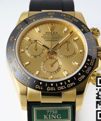 King Factory Fake Rolex Cosmograph Daytona M116518LN-0042