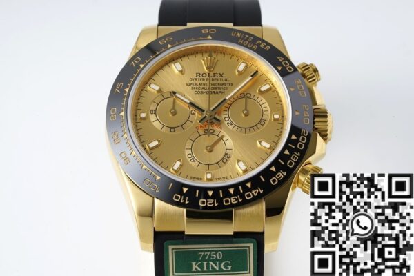 King Factory Fake Rolex Cosmograph Daytona M116518LN-0042