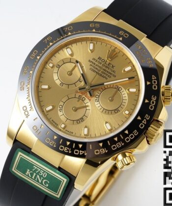 King Factory Fake Rolex Cosmograph Daytona M116518LN-0042