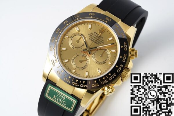 King Factory Fake Rolex Cosmograph Daytona M116518LN-0042