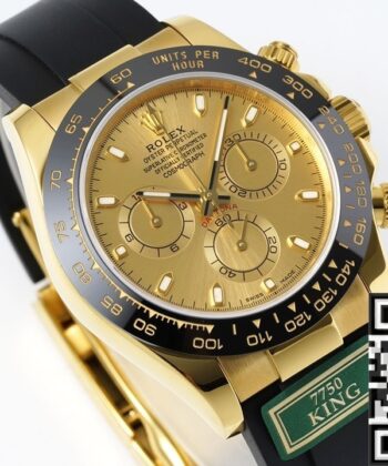 King Factory Fake Rolex Cosmograph Daytona M116518LN-0042