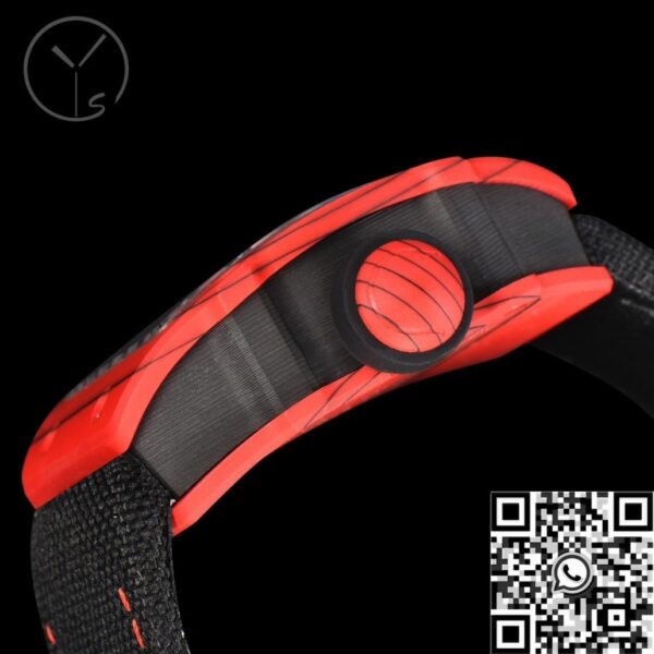 Richard Mille Replica Watch RM27-03 Tourbillon Red Carbon Fiber
