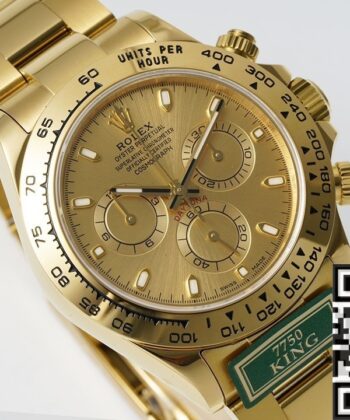 Cosmograph Daytona Watch Rolex M116508-0003 Gold King