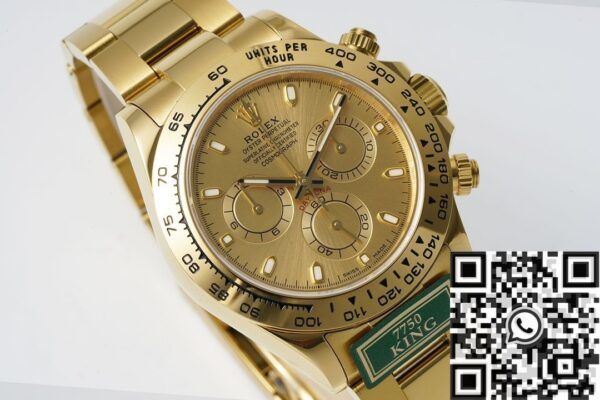 Cosmograph Daytona Watch Rolex M116508-0003 Gold King