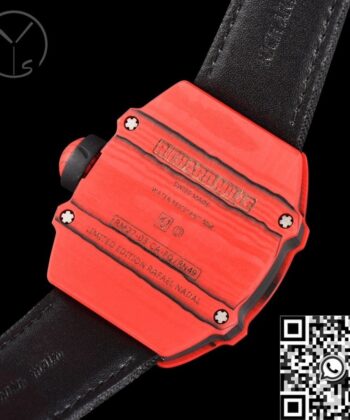 Richard Mille Replica Watch RM27-03 Tourbillon Red Carbon Fiber