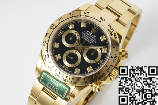 Black Gold Daytona Rolex Cosmograph M116508-0008 Watch
