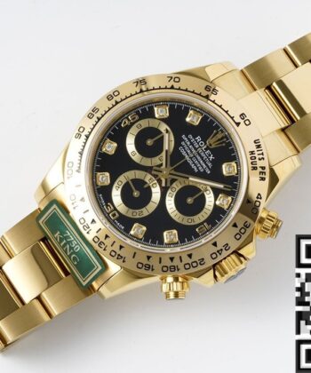 Black Gold Daytona Rolex Cosmograph M116508-0008 Watch