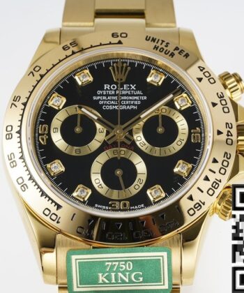 Black Gold Daytona Rolex Cosmograph M116508-0008 Watch