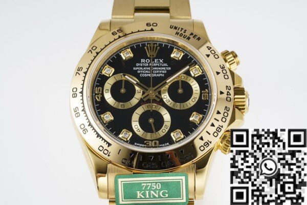 Black Gold Daytona Rolex Cosmograph M116508-0008 Watch