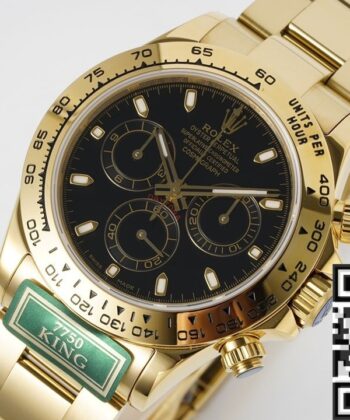 Black Gold Rolex Daytona Cosmograph M116508-0004 Watch