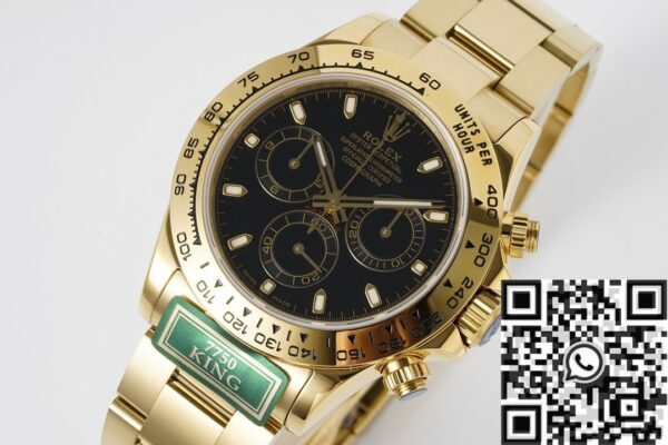 Black Gold Rolex Daytona Cosmograph M116508-0004 Watch