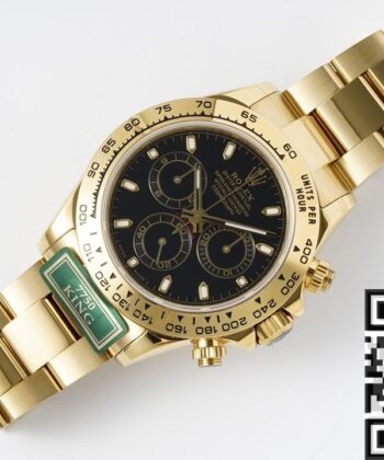 Black Gold Rolex Daytona Cosmograph M116508-0004 Watch