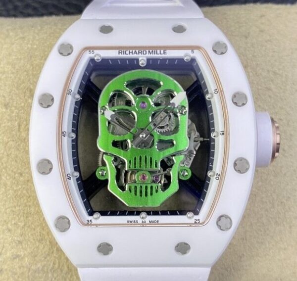 YS Factory RM52-01 Richard Miller Tourbillon White Ceramic Case