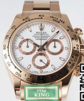 Rolex. Daytona​ Cosmograph M116505 White Panda Dial Watch