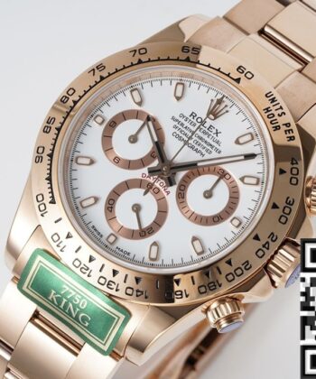 Rolex. Daytona​ Cosmograph M116505 White Panda Dial Watch