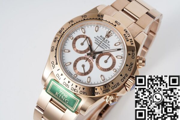 Rolex. Daytona​ Cosmograph M116505 White Panda Dial Watch