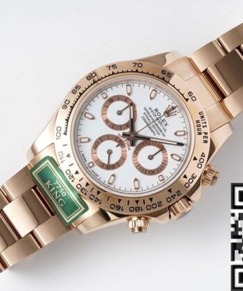 Rolex. Daytona​ Cosmograph M116505 White Panda Dial Watch