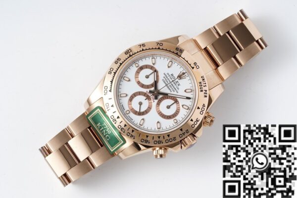 Rolex. Daytona​ Cosmograph M116505 White Panda Dial Watch