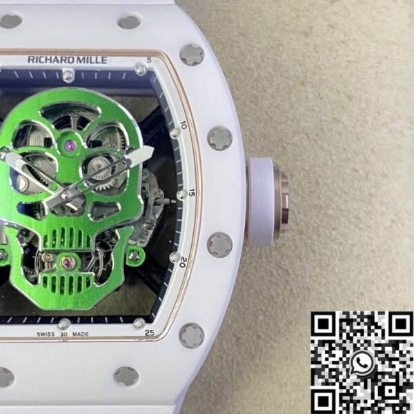 YS Factory RM52-01 Richard Miller Tourbillon White Ceramic Case