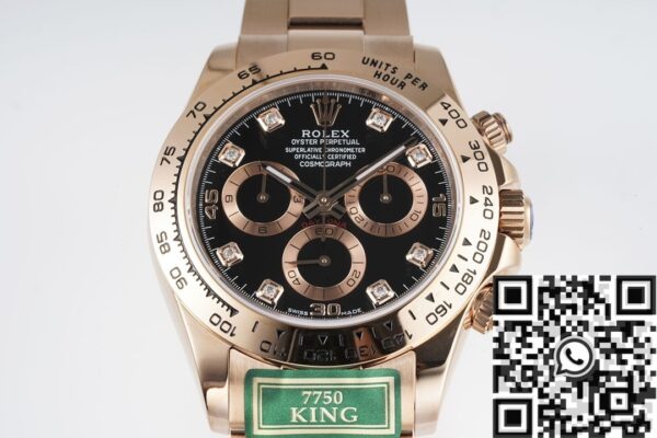 Rolex Daytona King Factory Cosmograph M116505-0015 Black