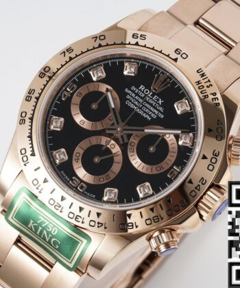 Rolex Daytona King Factory Cosmograph M116505-0015 Black