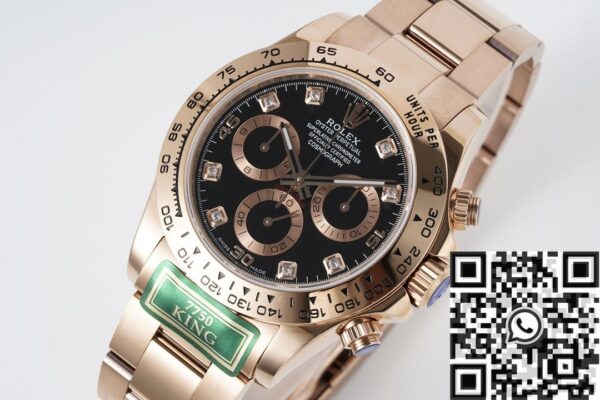 Rolex Daytona King Factory Cosmograph M116505-0015 Black