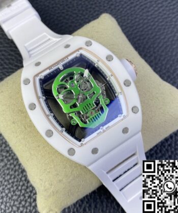 YS Factory RM52-01 Richard Miller Tourbillon White Ceramic Case