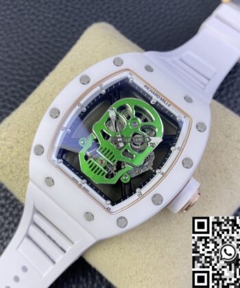 YS Factory RM52-01 Richard Miller Tourbillon White Ceramic Case