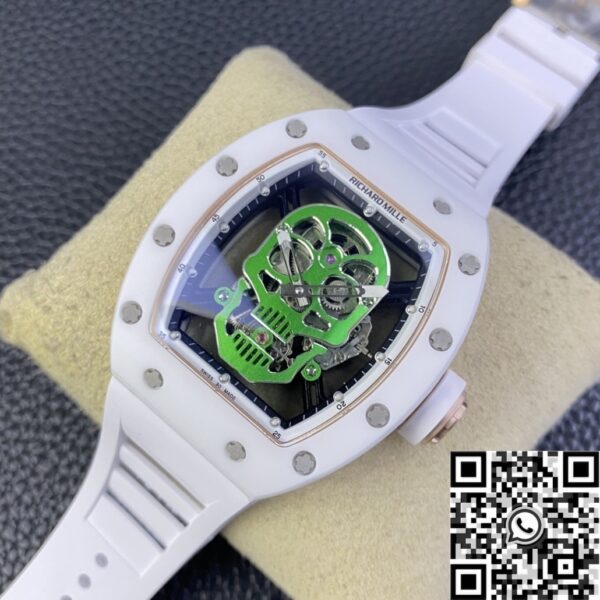 YS Factory RM52-01 Richard Miller Tourbillon White Ceramic Case