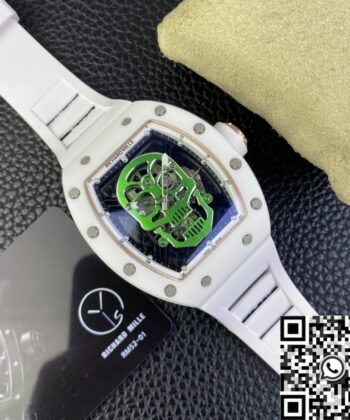 YS Factory RM52-01 Richard Miller Tourbillon White Ceramic Case