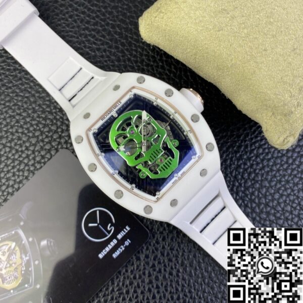 YS Factory RM52-01 Richard Miller Tourbillon White Ceramic Case
