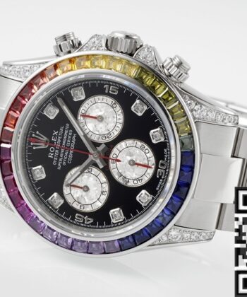 Rolex Daytona Diamond​ Cosmograph 116599 RBOW Inlaid Dial