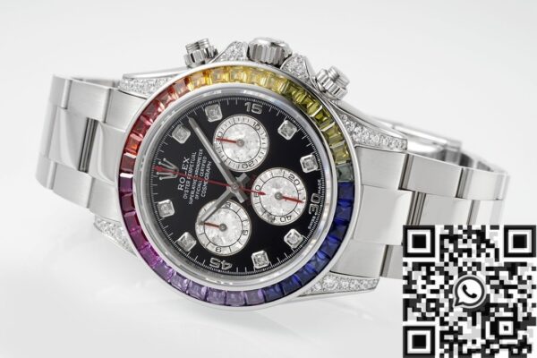 Rolex Daytona Diamond​ Cosmograph 116599 RBOW Inlaid Dial