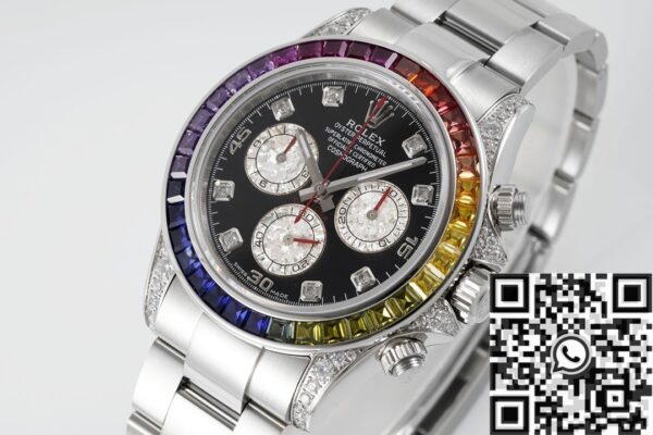 Rolex Daytona Diamond​ Cosmograph 116599 RBOW Inlaid Dial