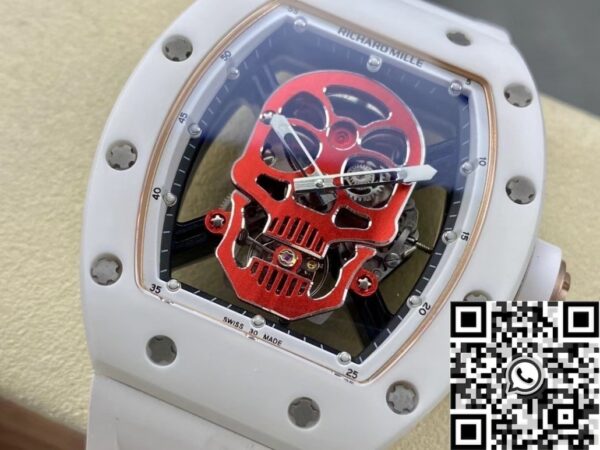 Richard Mille RM52-01 Tourbillon White Ceramic Case YS Factory