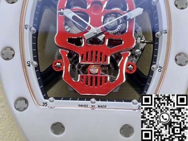 Richard Mille RM52-01 Tourbillon White Ceramic Case YS Factory