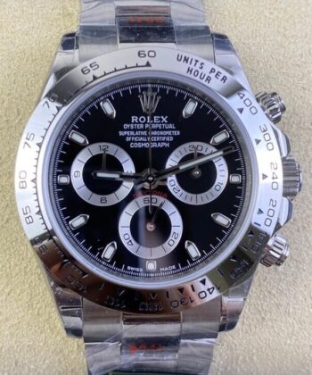 Zenith Rolex Daytona​ Cosmograph 116520-78590 Black Dial 904L