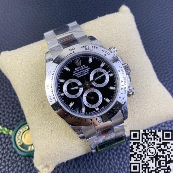 Zenith Rolex Daytona​ Cosmograph 116520-78590 Black Dial 904L