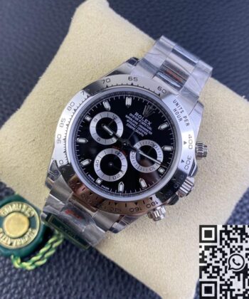 Zenith Rolex Daytona​ Cosmograph 116520-78590 Black Dial 904L