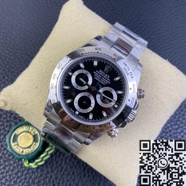 Zenith Rolex Daytona​ Cosmograph 116520-78590 Black Dial 904L