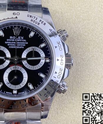 Zenith Rolex Daytona​ Cosmograph 116520-78590 Black Dial 904L