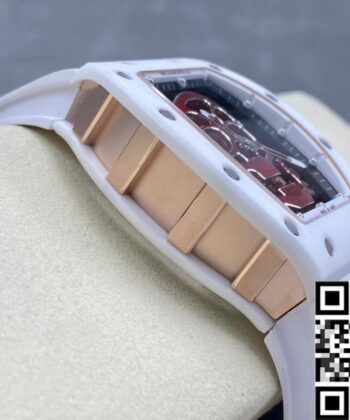 Richard Mille RM52-01 Tourbillon White Ceramic Case YS Factory