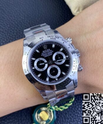Zenith Rolex Daytona​ Cosmograph 116520-78590 Black Dial 904L