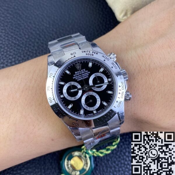 Zenith Rolex Daytona​ Cosmograph 116520-78590 Black Dial 904L