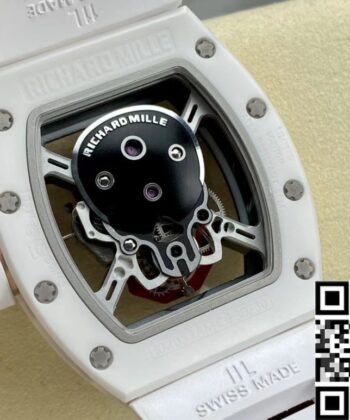 Richard Mille RM52-01 Tourbillon White Ceramic Case YS Factory