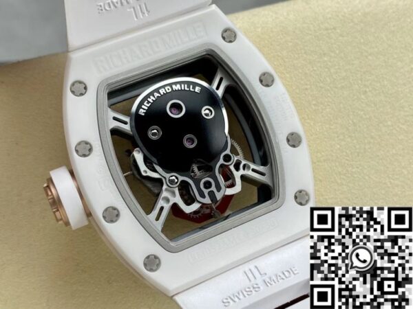 Richard Mille RM52-01 Tourbillon White Ceramic Case YS Factory