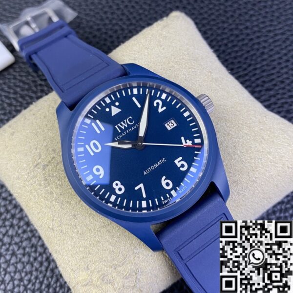 M+ Factory IWC Pilot IW328101 Blue Ceramic Case Watch