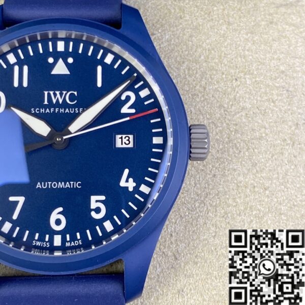 M+ Factory IWC Pilot IW328101 Blue Ceramic Case Watch