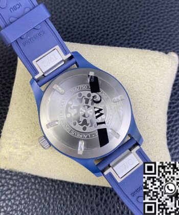 M+ Factory IWC Pilot IW328101 Blue Ceramic Case Watch