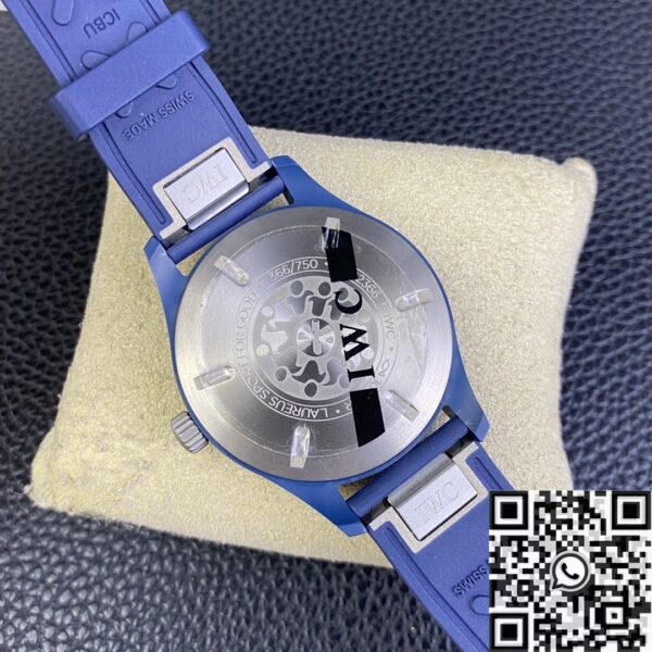 M+ Factory IWC Pilot IW328101 Blue Ceramic Case Watch